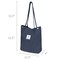 Wrapables Corduroy Tote Bag, Casual Everyday Shoulder Handbag